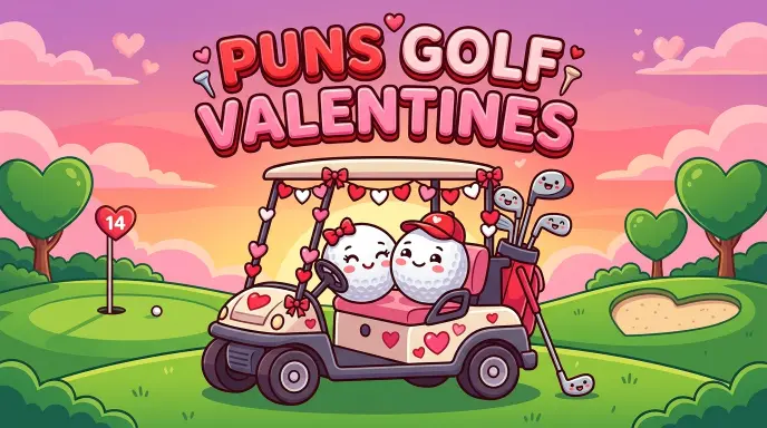 190+ Puns Golf Valentines Best Ever Funny Love Golf Puns
