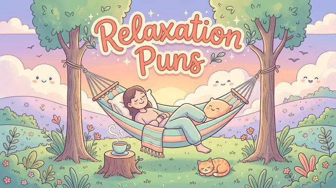 relaxation puns