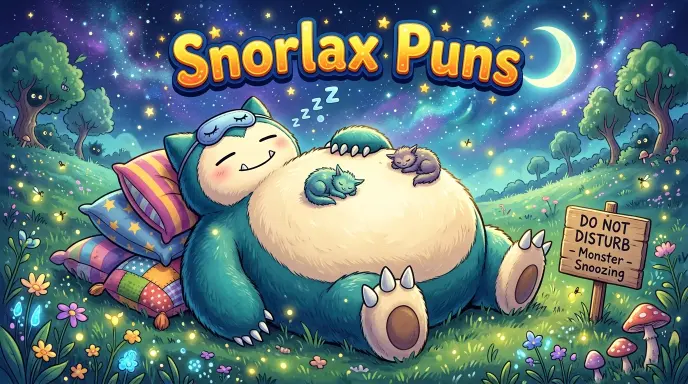 snorlax puns