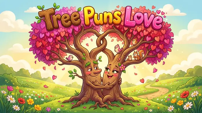 tree puns love