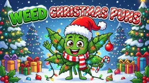 weed christmas puns
